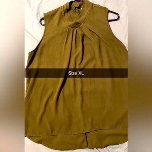Size xl Olive color top perfect for summer!